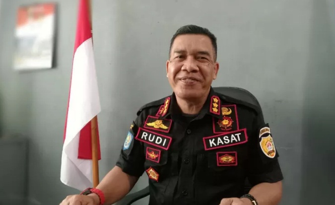 Kepala Satuan Polisi Pamong Praja Kota Kupang, Provinsi Nusa Tenggara Timur, Rudi Abubakar